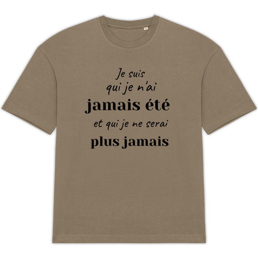 T-shirt Unisexe Oversized Citation Inspiration