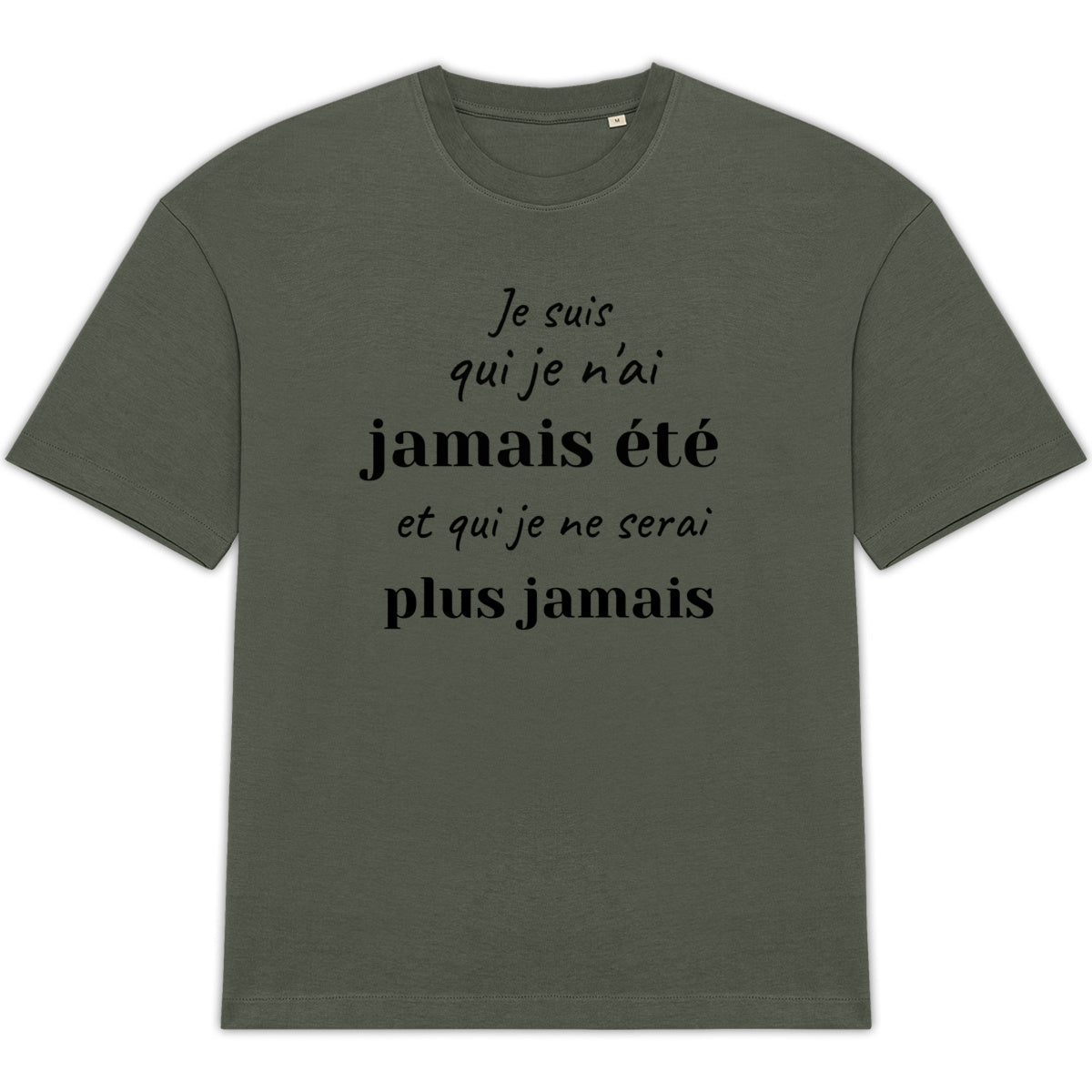 T-shirt Unisexe Oversized Citation Inspiration