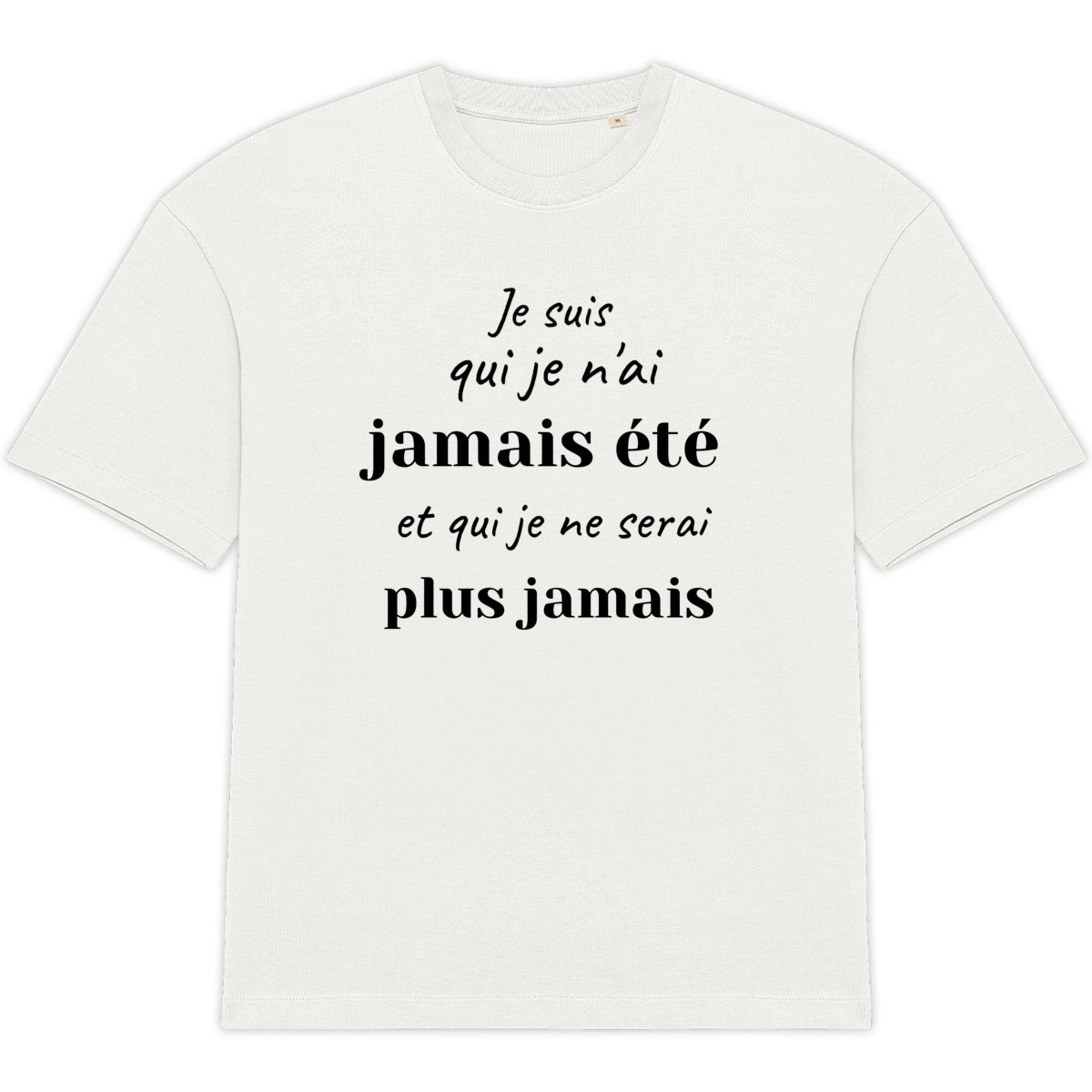 T-shirt Unisexe Oversized Citation Inspiration