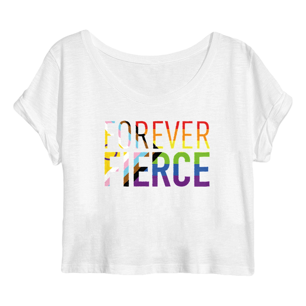 Crop Top "Forever Fierce"