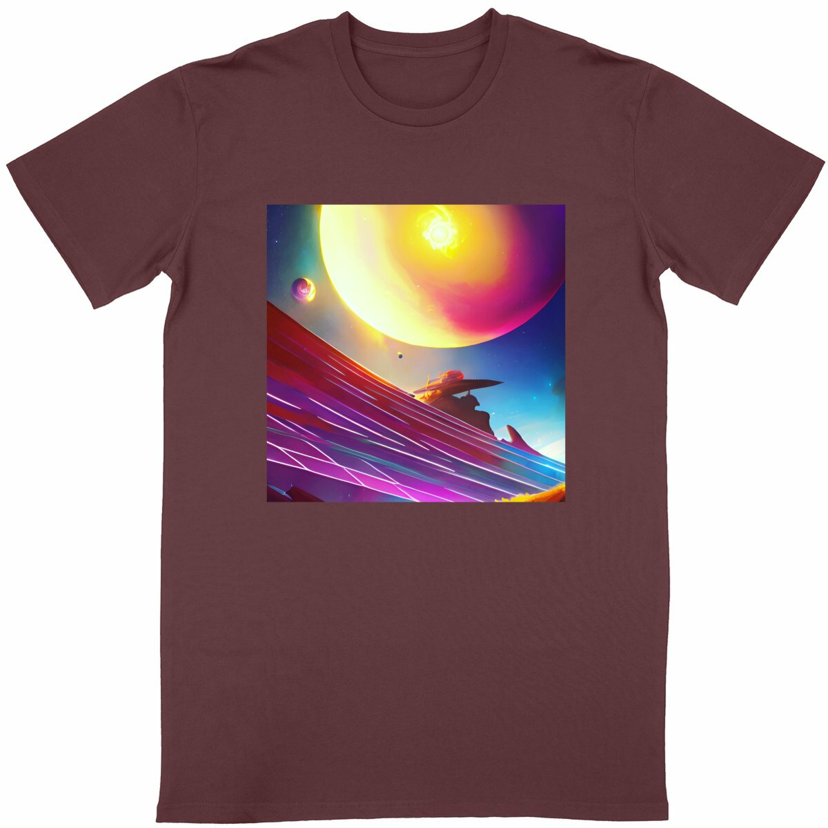 T-shirt "Minuit Solaire - Waving World"