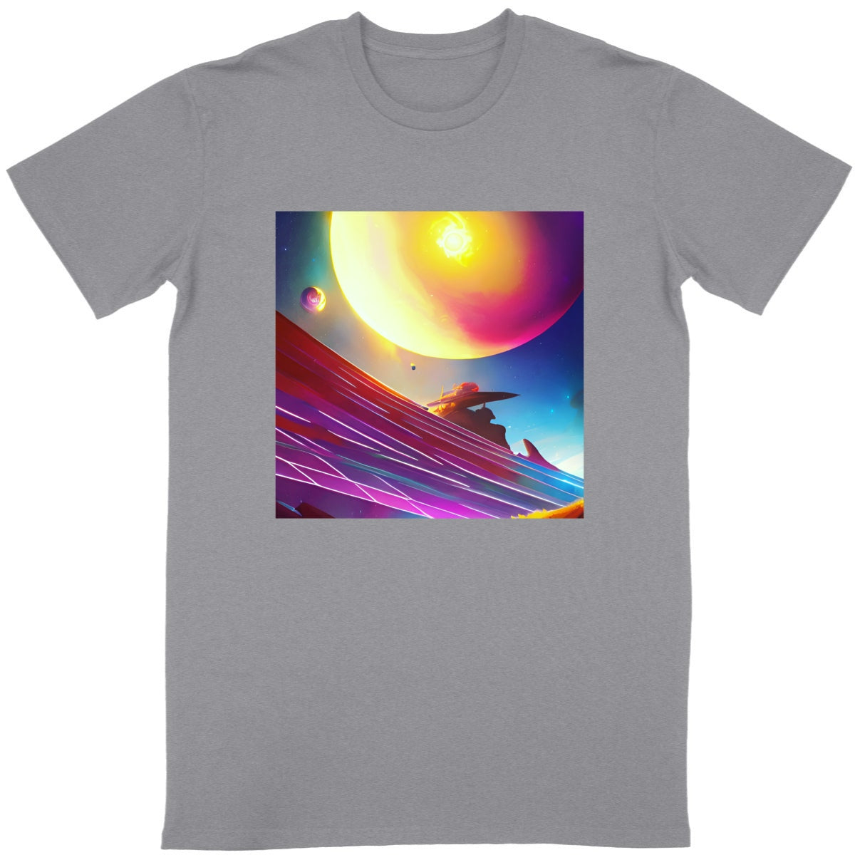 T-shirt "Minuit Solaire - Waving World"