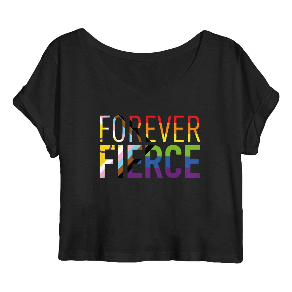 Crop Top "Forever Fierce"