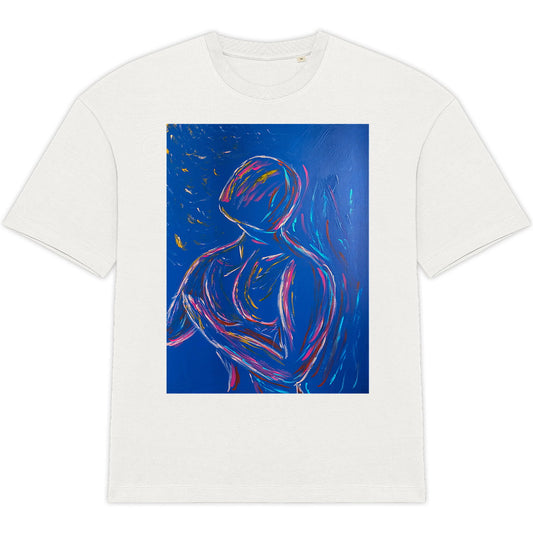 T-shirt Unisexe Oversized Minuit Solaire - face_0